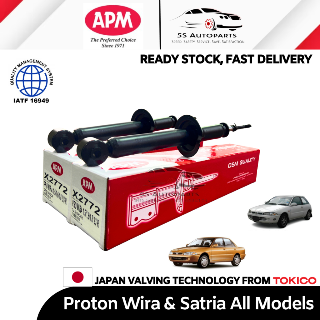 APM Proton Wira & Satria 1.3 / 1.5 / 1.6 / 1.8 Rear (Belakang) Gas/Oil ...