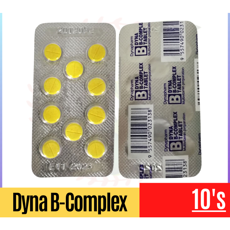 DYNA B COMPLEX TAMBAH TENAGA / STAMINA / CERGAS 10BIJI | Shopee Malaysia