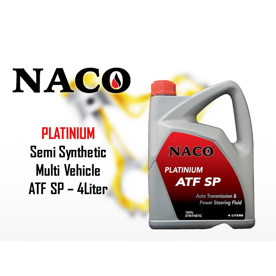 NACO - ATF SP 4L 100% Synthetic MULTI VEHICLE Type IV DW1 Matic D Matic ...