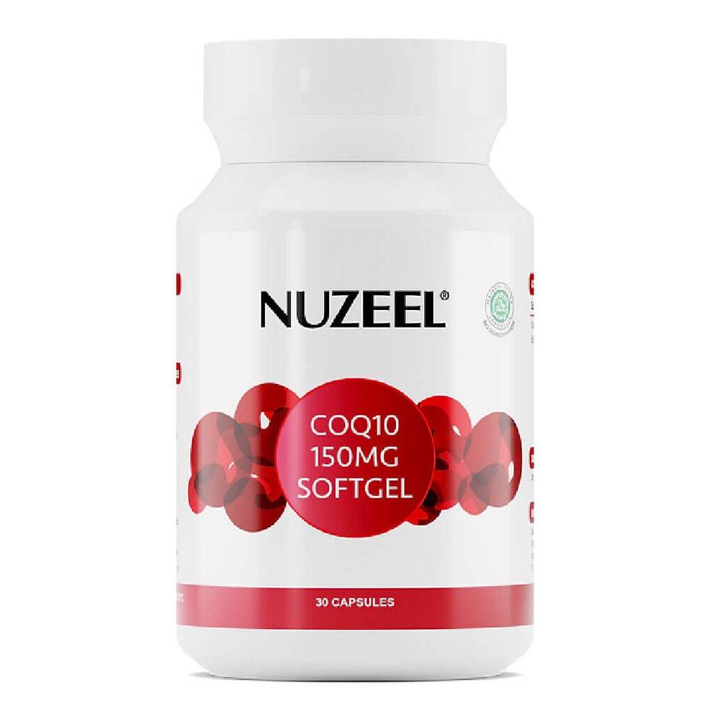 NUZEEL COQ10 150MG SOFTGEL 30'S Reduce Oxidative Stress & Inflammation