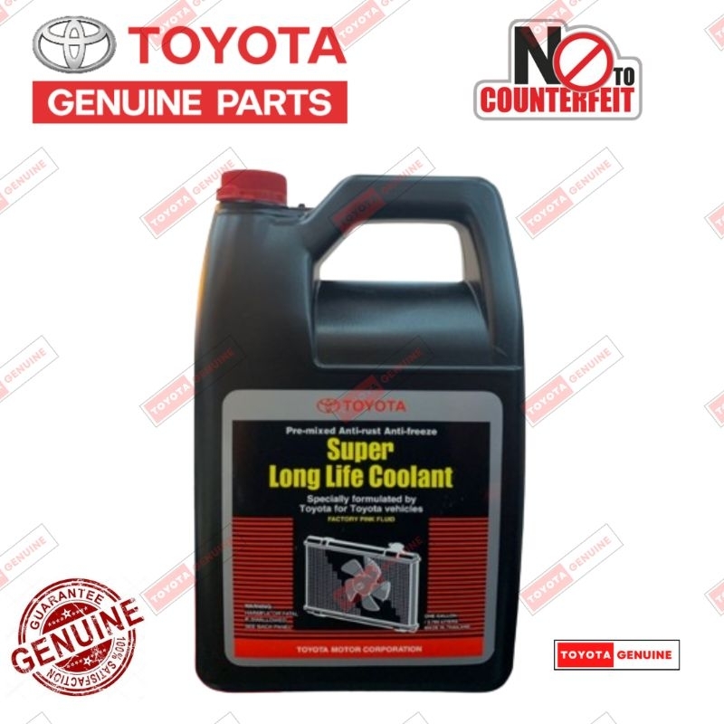 Toyota Pre-Mixed Super Long Life Coolant ( SLLC ) 3.78 Liter 08889 ...