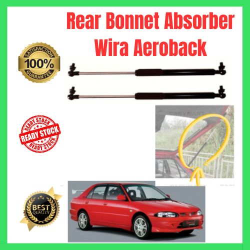 Ready Stock Bonnet Absorber Wira Aeroback (Rear)(belakang) (kiri kanan ...