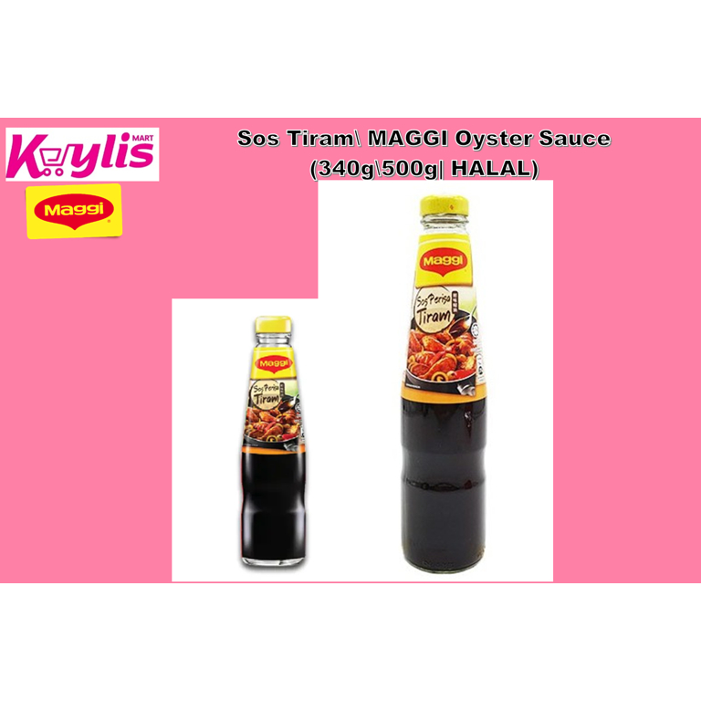 Sos Tiram\ MAGGI Oyster Sauce (340g\500g HALAL) Shopee Malaysia