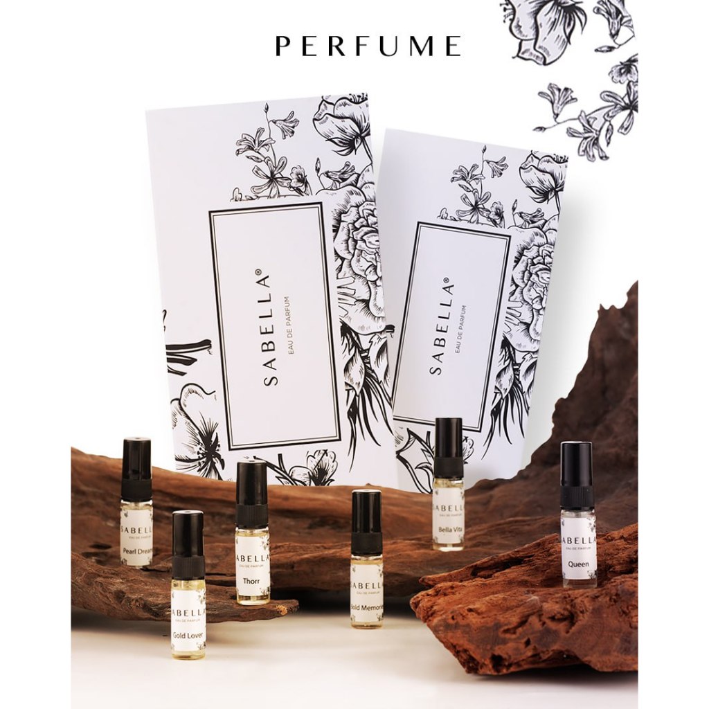 Sabella Perfume Eau De Parfum (35ml,30ml,10ml) Mini Set /Minyak