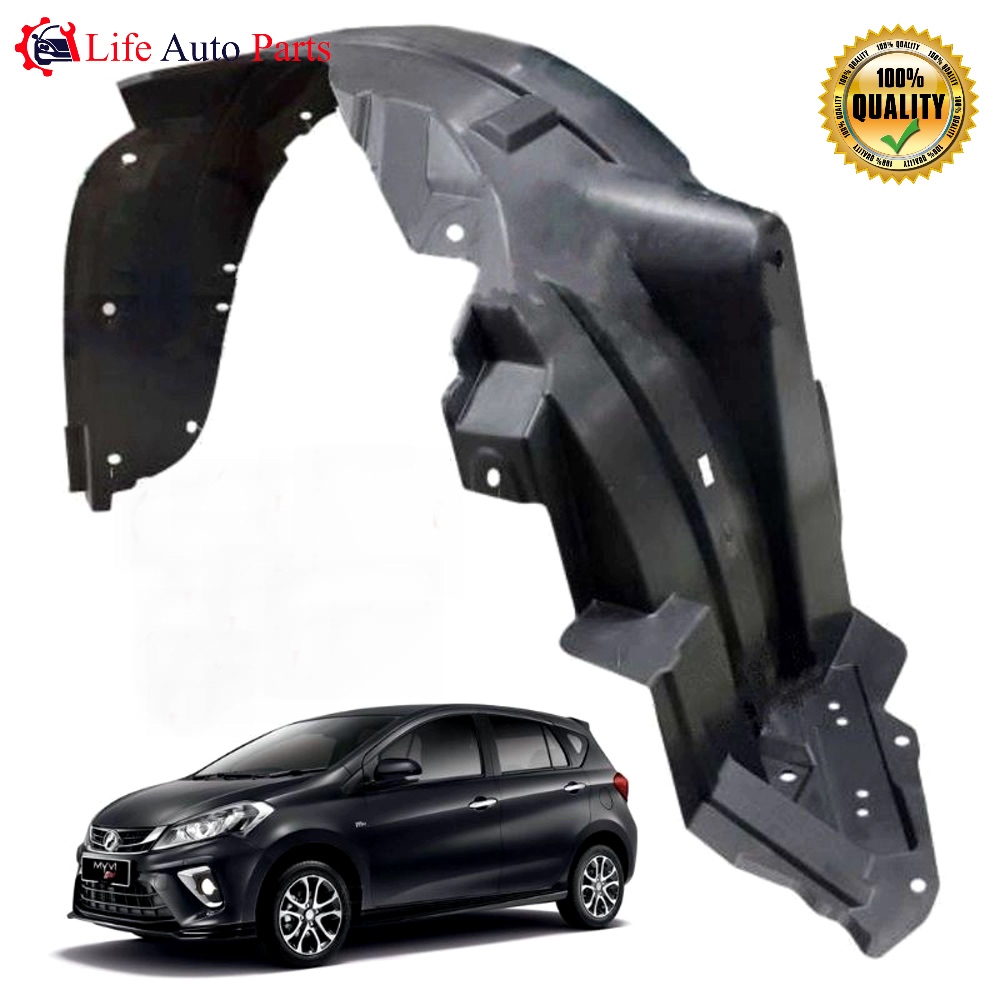 DAUN PISANG MYVI D20N 2018 2019 2020 2021 FENDER PROTECTOR FENDER UNDER