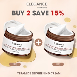 ELEGANCE SUPREME Niacinamide Brightening Moisturizer Gel Day and Night cream All Skin Types 30g