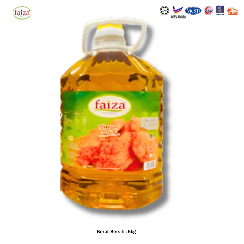 Minyak Masak 5KG - Cooking Oil FAIZA [NEW] | Shopee Malaysia