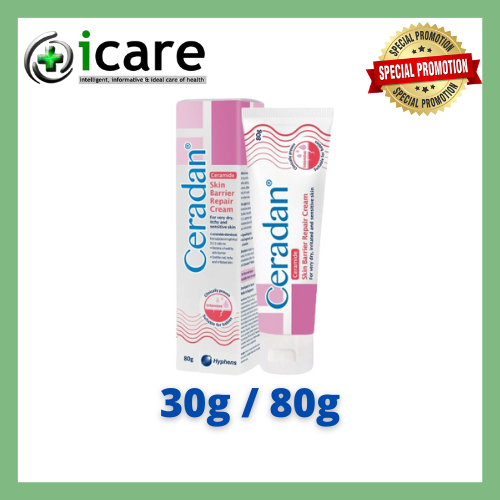 CERADAN CERAMIDE SKIN BARRIER REPAIR CREAM 30G / 80G | Shopee Malaysia