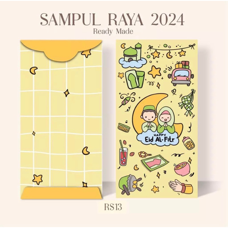 [READY STOCK] Sampul Raya Murah & Design Kartun Comel (10 pcs/pack ...