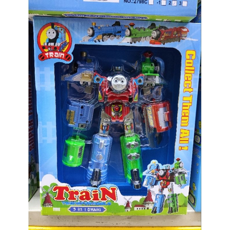 Thomas & Friends Robot Train Action Figure Toy | Shopee Malaysia