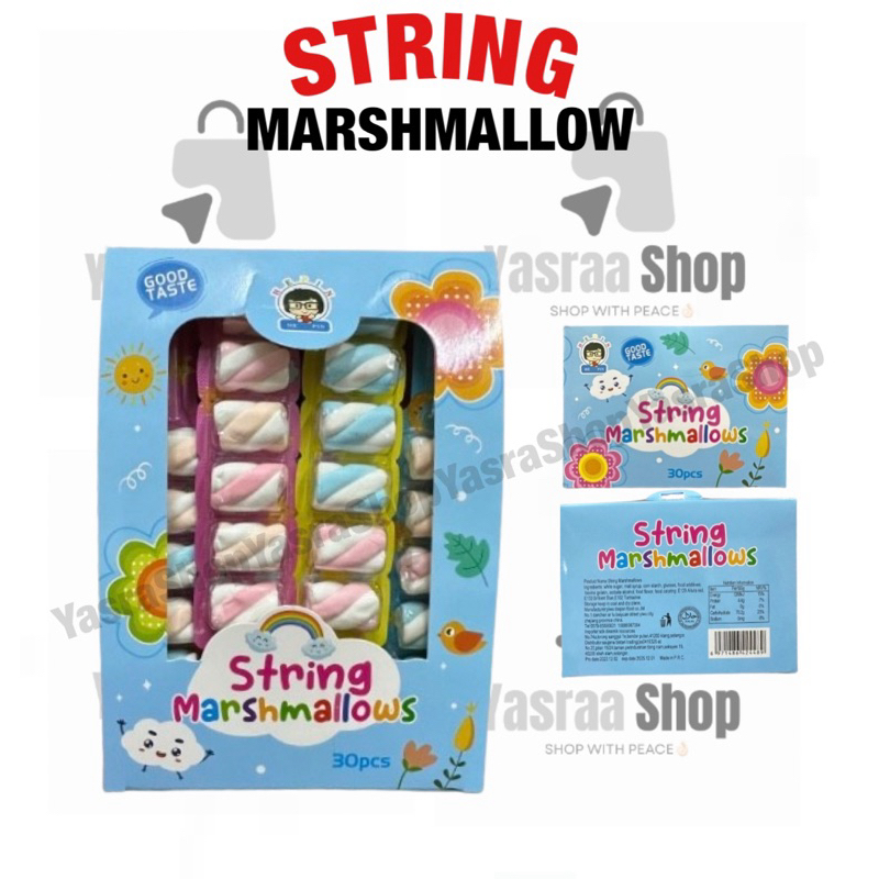 🔥 String MarshMallow(30pcs). 🇲🇾Ori Malaysia. | Shopee Malaysia