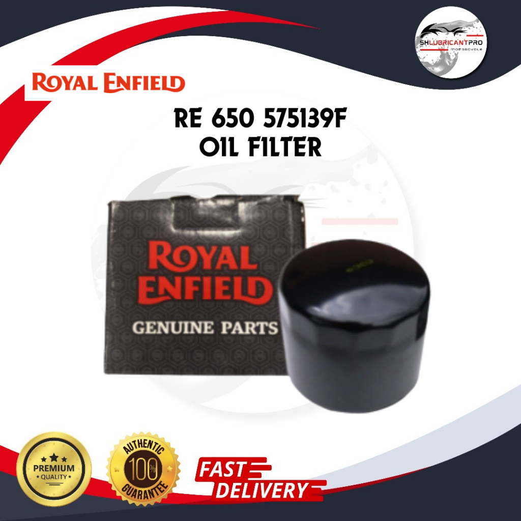 ROYAL ENFIELD Oil FIlter 650 575139F 575139/F [Ready Stock] Original ...