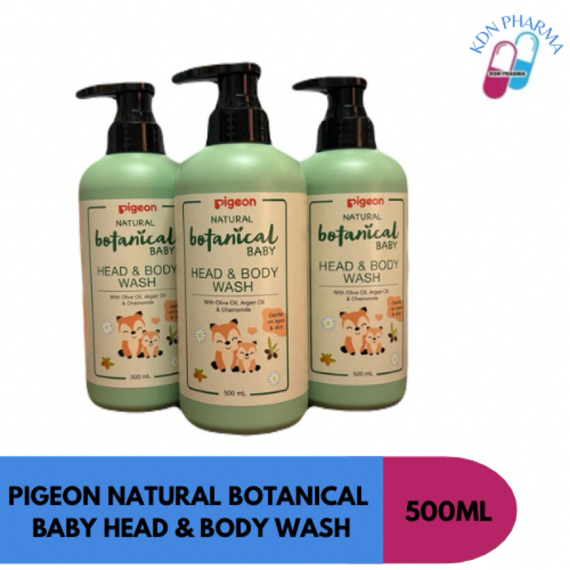 Pigeon Natural Botanical Baby Head & Body Wash main image 1