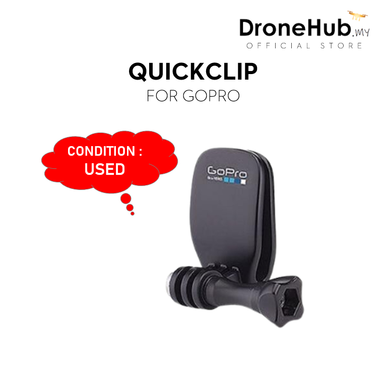 Gopro Quick Clip ( USED ) Shopee Malaysia