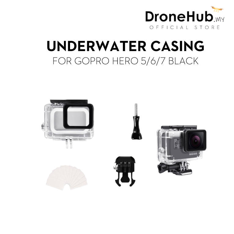 Underwater Casing For Gopro Hero 5/6/7 Black | Shopee Malaysia