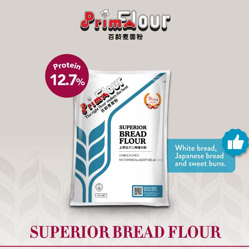 PRIMA FLOUR SUPERIOR BREAD FLOUR(1kg) | Shopee Malaysia