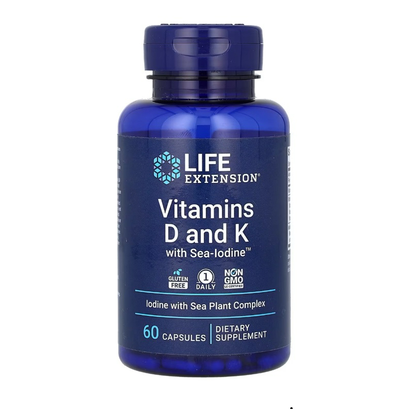 Vitamin D & K with Sea Iodine, Capsules Shopee Malaysia