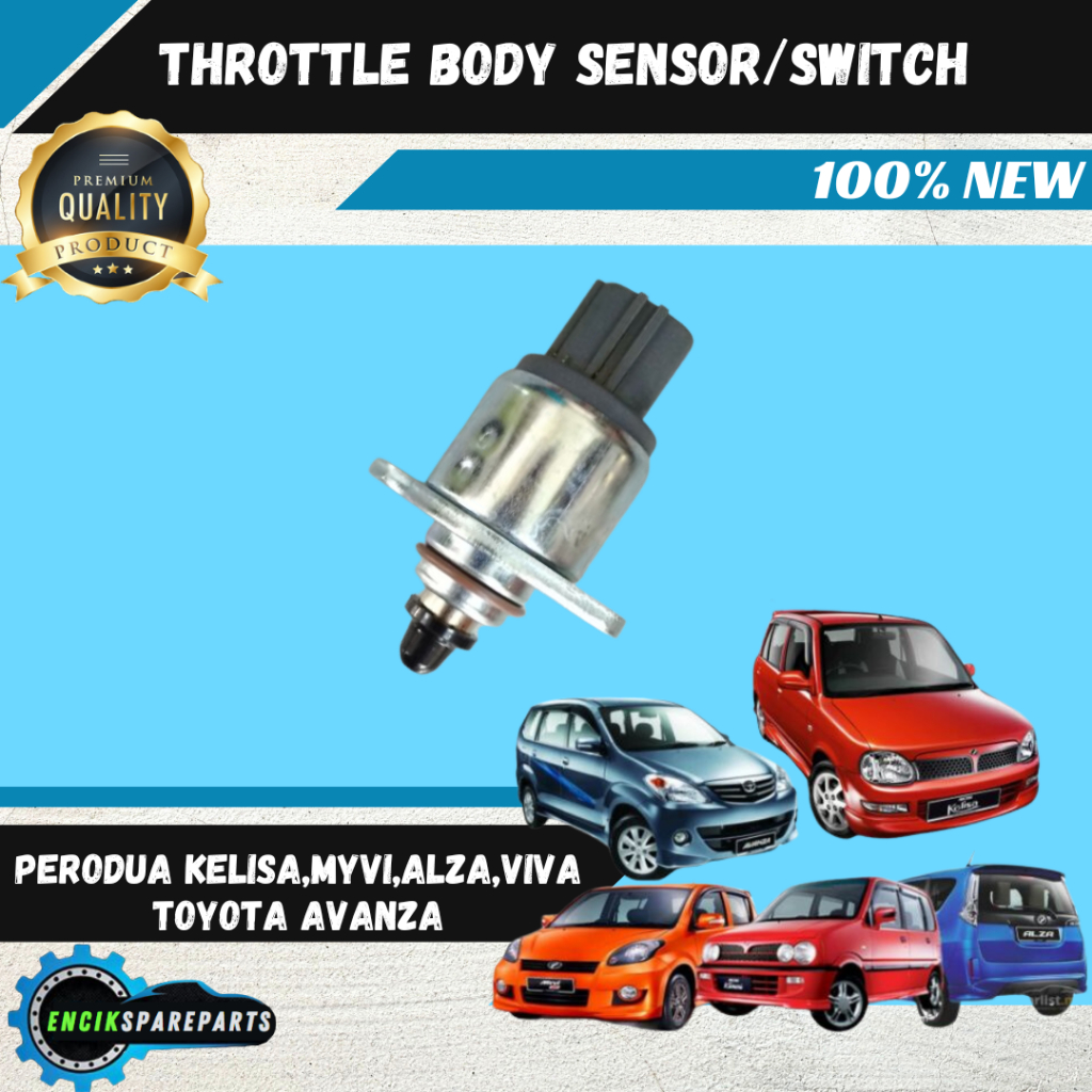 THROTTLE BODY ( 4 PIN ) SENSOR / SWITCH PERODUA KELISA MYVI AVANZA ALZA