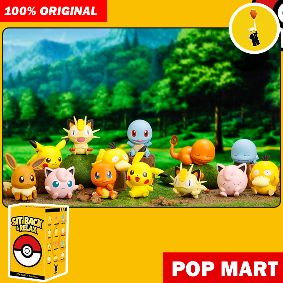 POP MART Pokemon Sit Back & Relax Blind Box 盲盒 (Condition as photo show ...