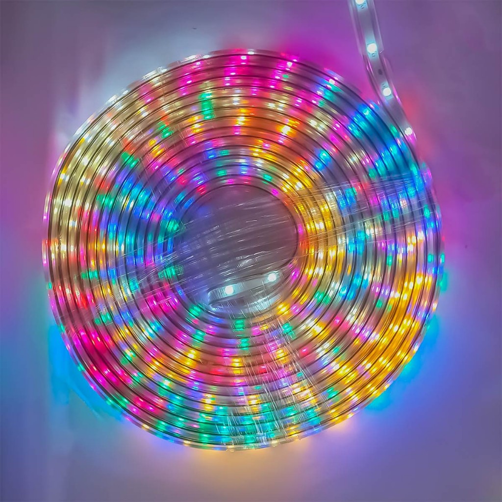 LED ROPE LIGHT 2835 10M MULTI / Warm White COLOR Christmas RAYA Light ...