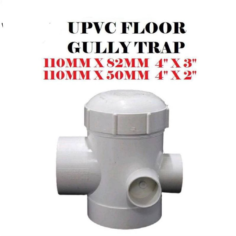 Upvc Fitting Floor Gully Cap Gully Trap | Shopee Malaysia