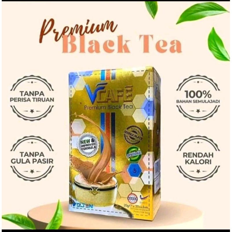 READY STOCK🔥 VOLTEN VCAFE Premium Black Tea (20 sachets/box) | Shopee ...