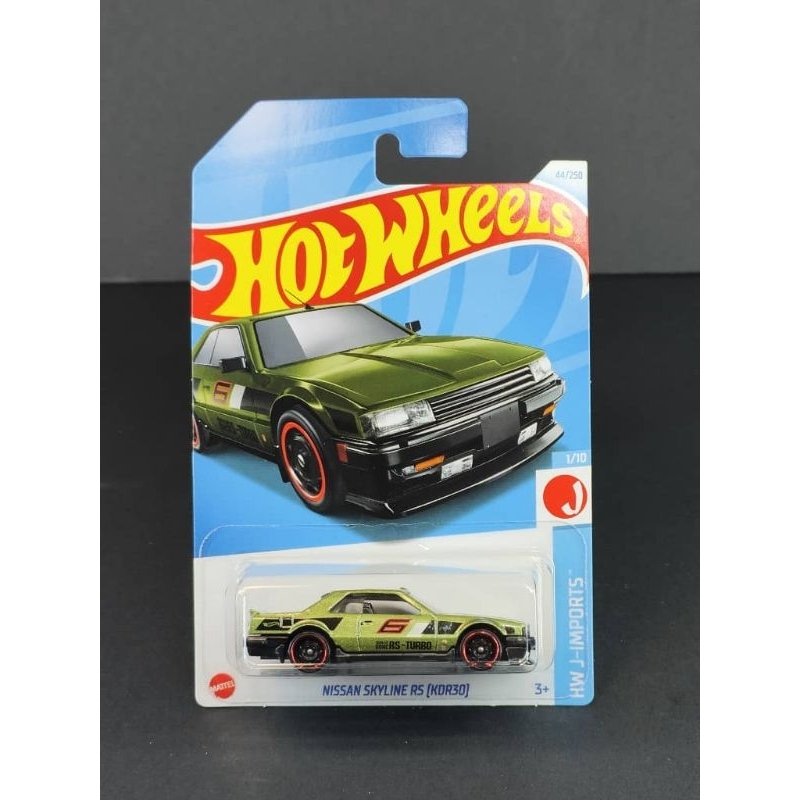 Hot Wheels - Nissan Skyline RS [KDR30] - HW J-Imports - Scala 1:64 - Verde Metallizzato - Edizione 2024 - Short Card