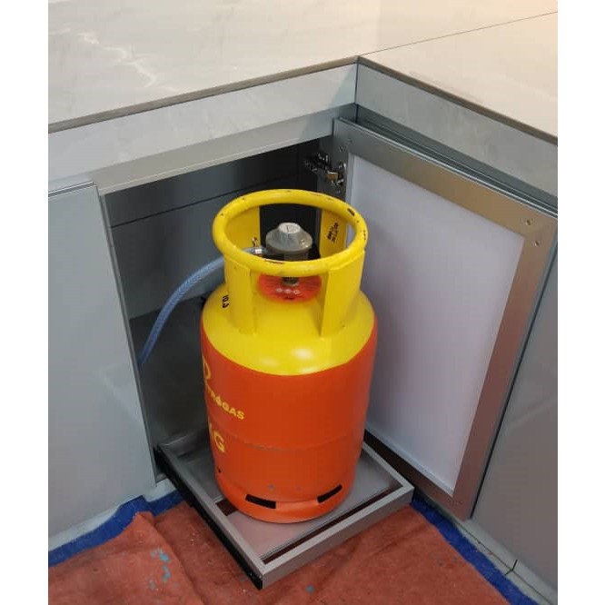 Pull Out Gas Rack (Aluminium) | Shopee Malaysia