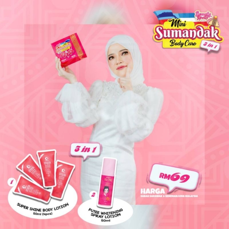MINI SUMANDAK BODY CARE 5 IN 1 kulit sihat dan bersih | Shopee Malaysia
