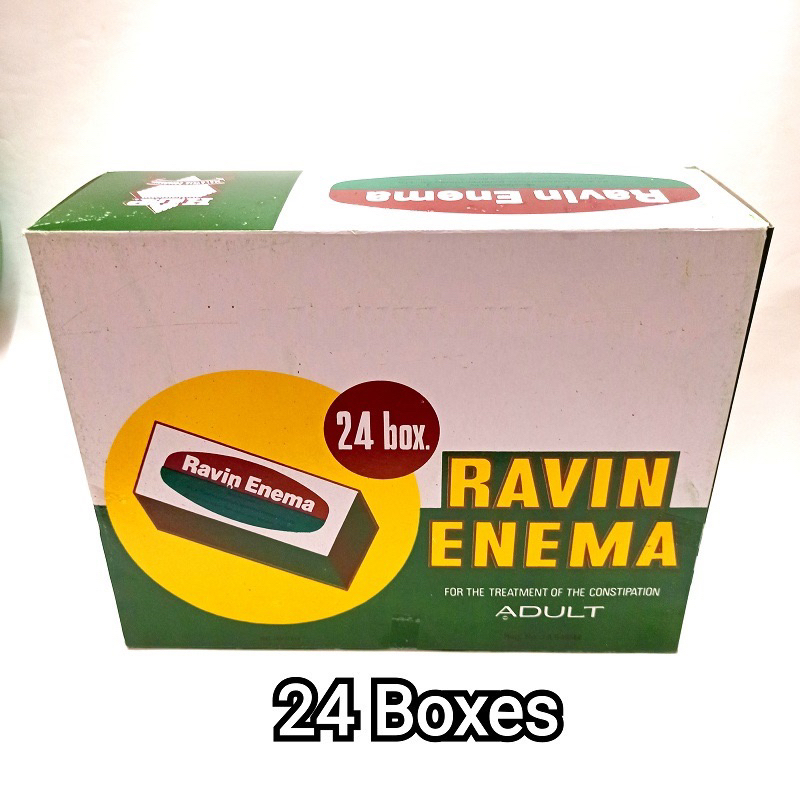 Ravin Enema For Constipation / Untuk Sembelit大人通便水 拉因灌肠水 ( 24 boxes ...