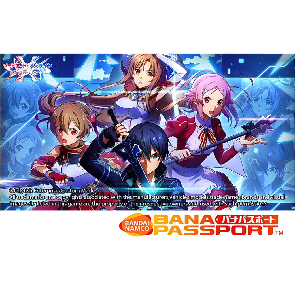 Sword Art Online High Definition Quality banapassport design Card