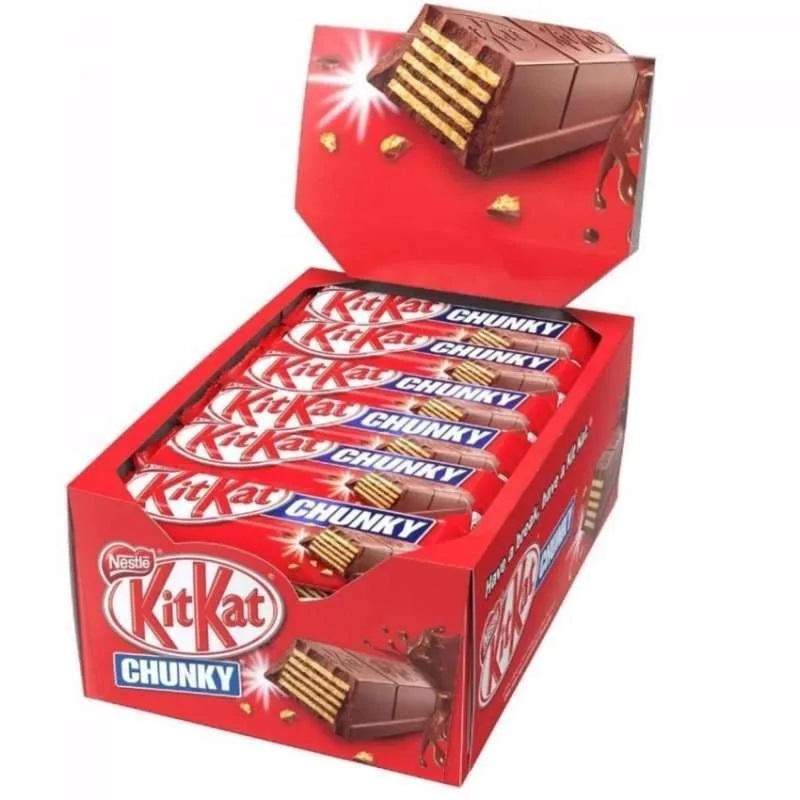 NESTLE KIT KAT CHUNKY ASSORTED FLAVOR 24X38G | Shopee Malaysia