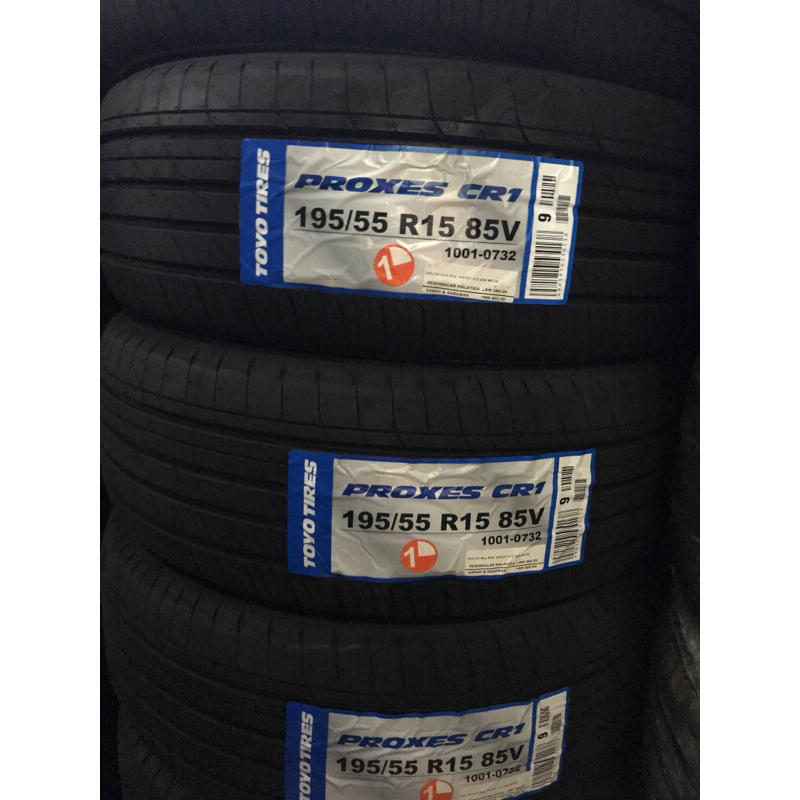 195/55R15 195 55 15 TOYO CR1 Car Tyre Tire Kereta Tayar Wheel Rim 15 inch Shopee Malaysia