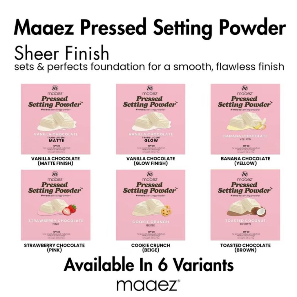 MAAEZ PRESSED SETTING POWDER | Shopee Malaysia