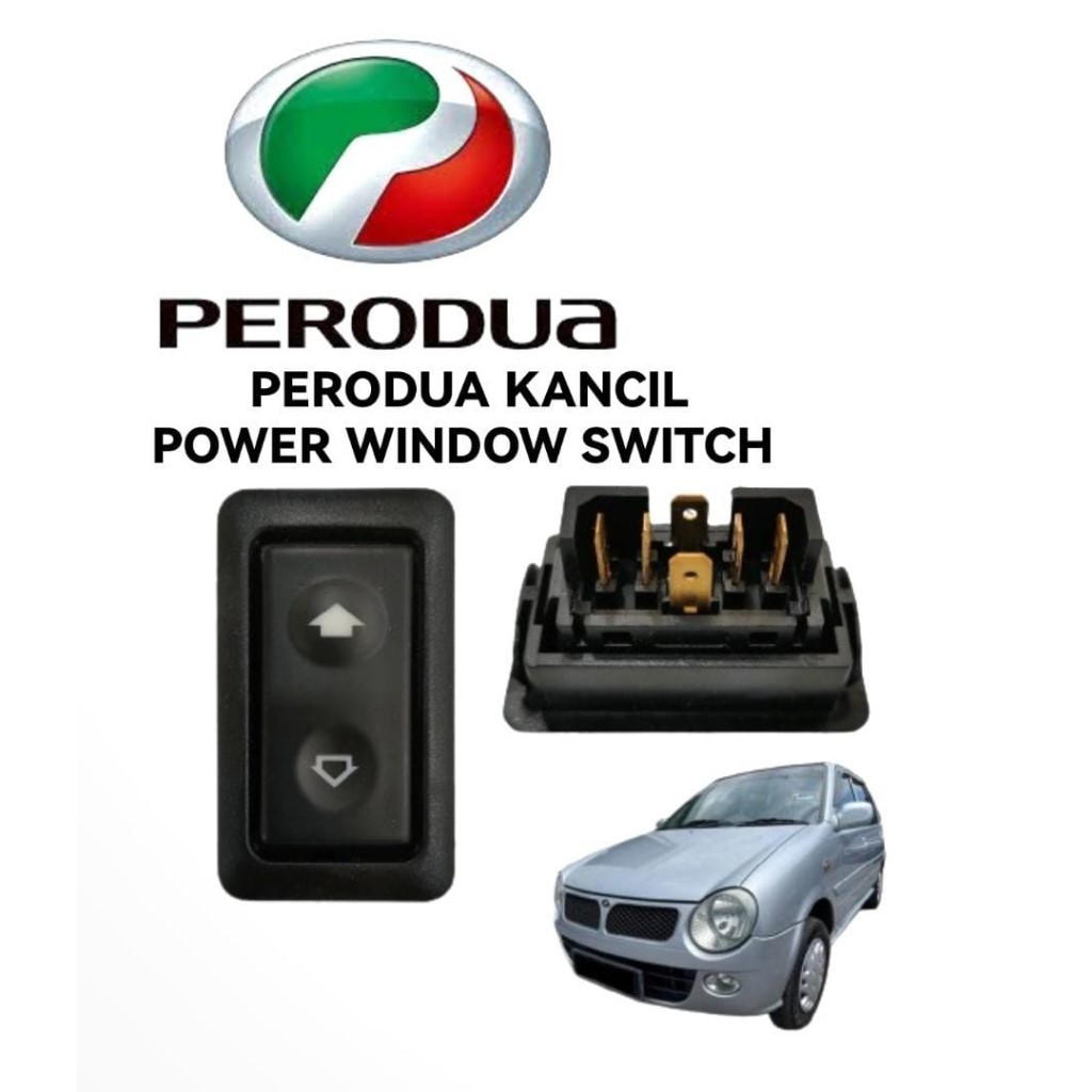 Perodua Kancil K4 2002 Year Power Window Single Sub Switch Tingkap Suis
