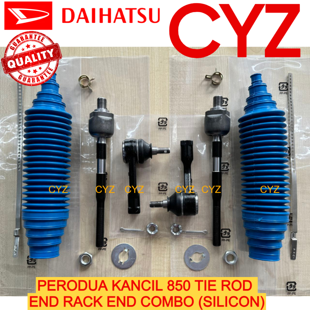Combo Set PERODUA KANCIL 660, 850 Tie Rod End / Rack End / Steering