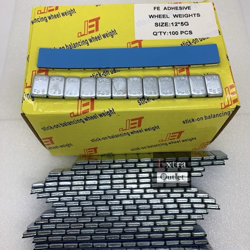 Wheel Balancing Weight Batu Timah (100 pcs/100 Strips) high quality ...