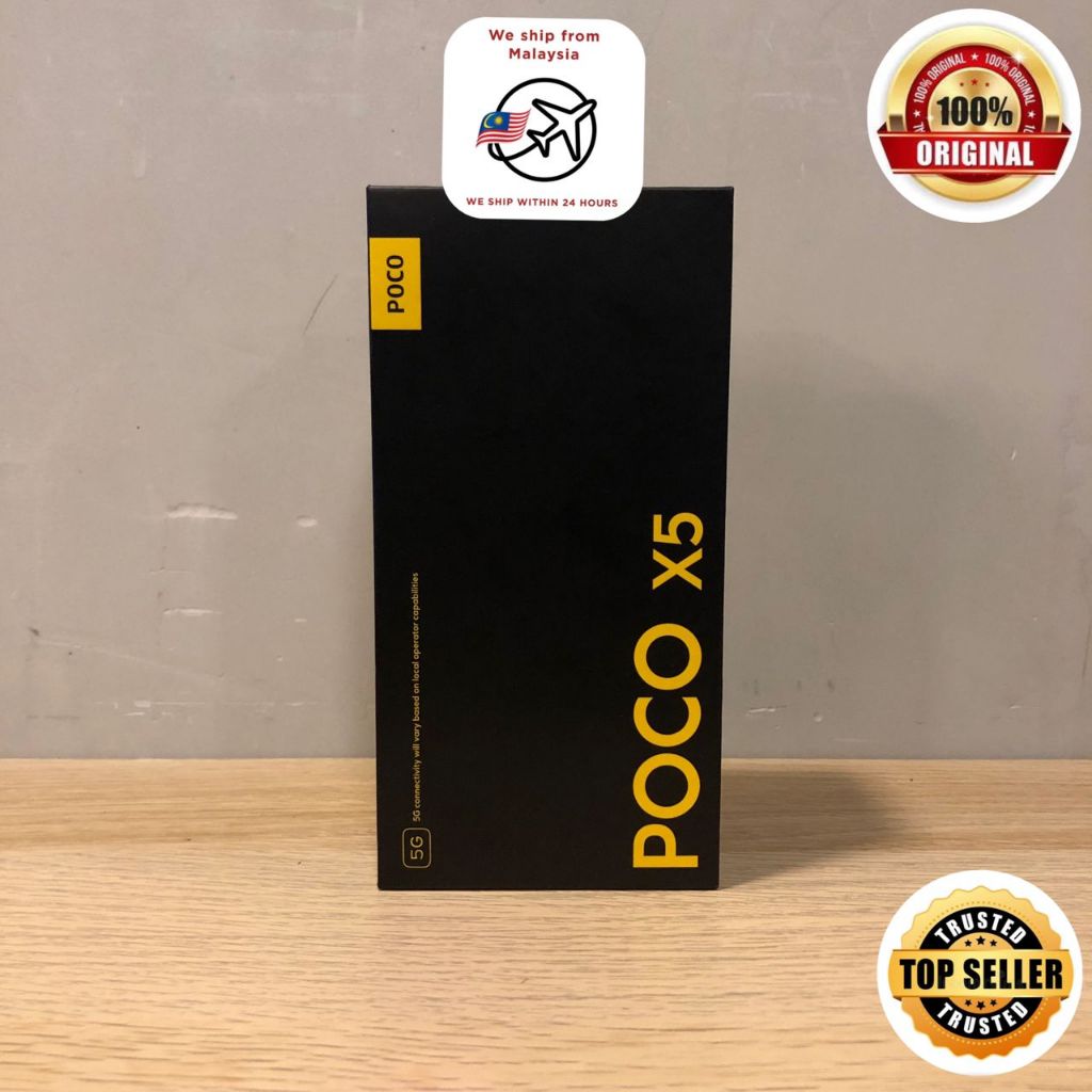 xiaomi POCO X5 5G BOX 100% ORIGINAL USE | Shopee Malaysia
