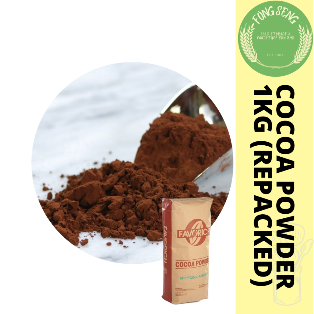 [REPACKED] Cocoa Powder Favorich 1kg | Shopee Malaysia