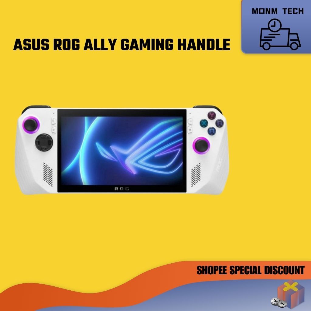 Asus ROG Ally gaming Handle Upgrade 1tb & 2tb / AMD ryzen Z1 Extreme Cpu