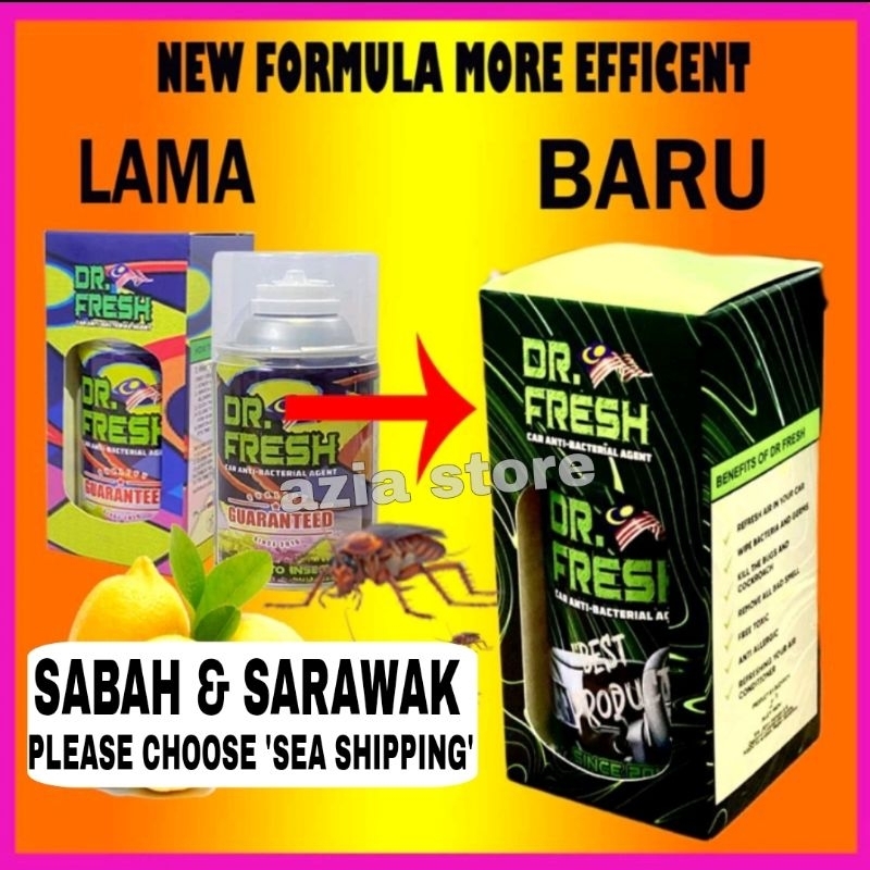 READY STOCK ! ORIGINAL DR FRESH LIPAS KERETA RUMAH PEPIJAT SEMUT LIPAN ...