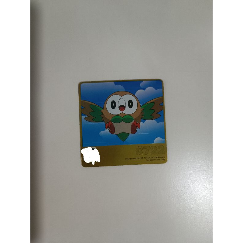 WTS Rowlet SPECIAL EDITION pokemon oreo card (QR code unscanned ...