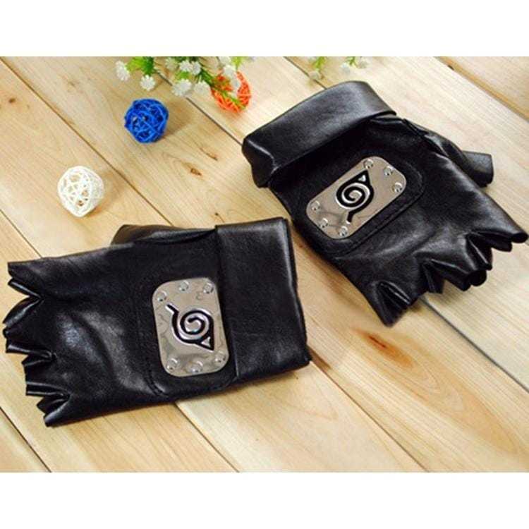 Naruto anime manga glove with konoha logo | Shopee Malaysia