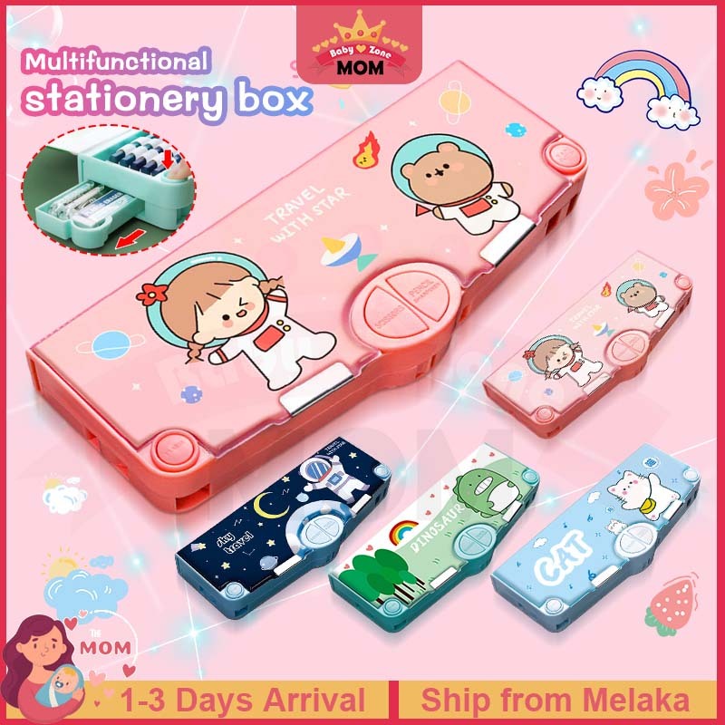 Cartoon Pencil Case EVA Waterproof School Pencel Case Children ...