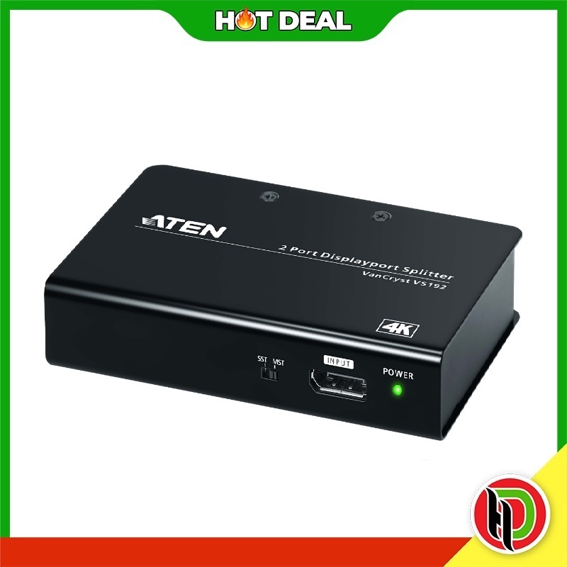 Hotdeal Aten VS194 4-port True 4K DisplayPort Splitter | Shopee Malaysia