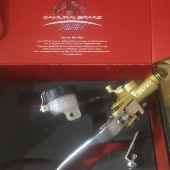 Nissin master pump samurai Brake Master Pump (can use 4 port caliper ...