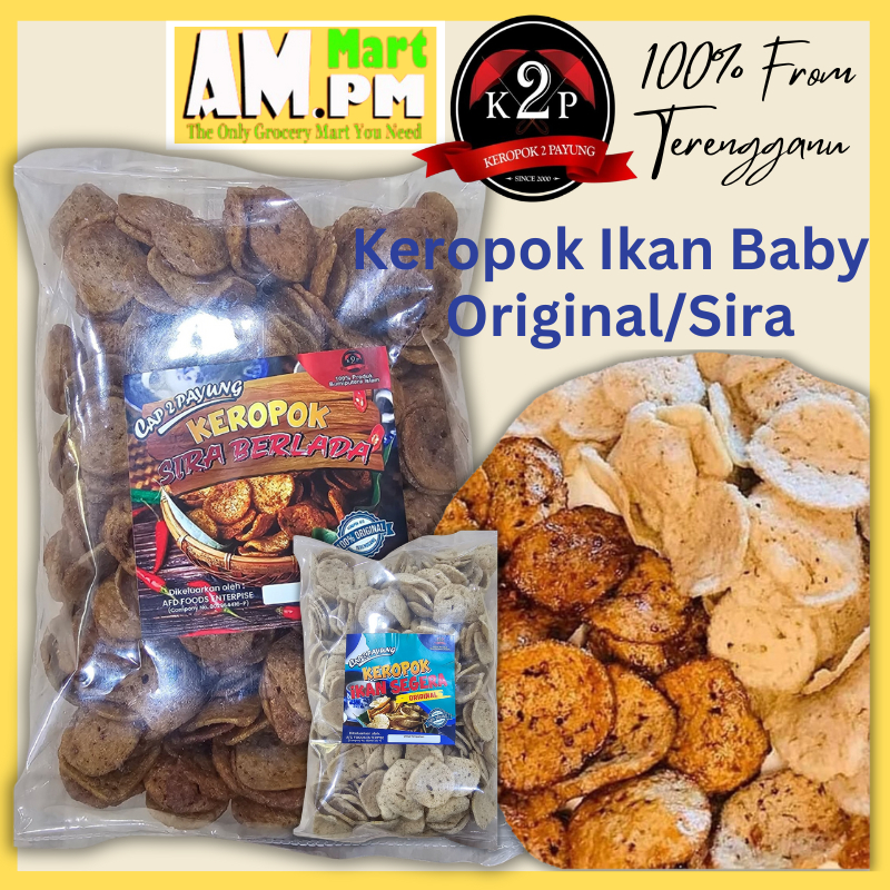 [Halal] Keropok Ikan Baby Rangup Keropok Mini Sedap Keropok Segera ...