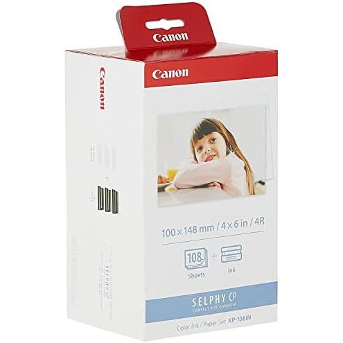 CANON Paper - Paper Set KP-108IN 100 x 148 mm ( 18pcs / pack ) Photo ...