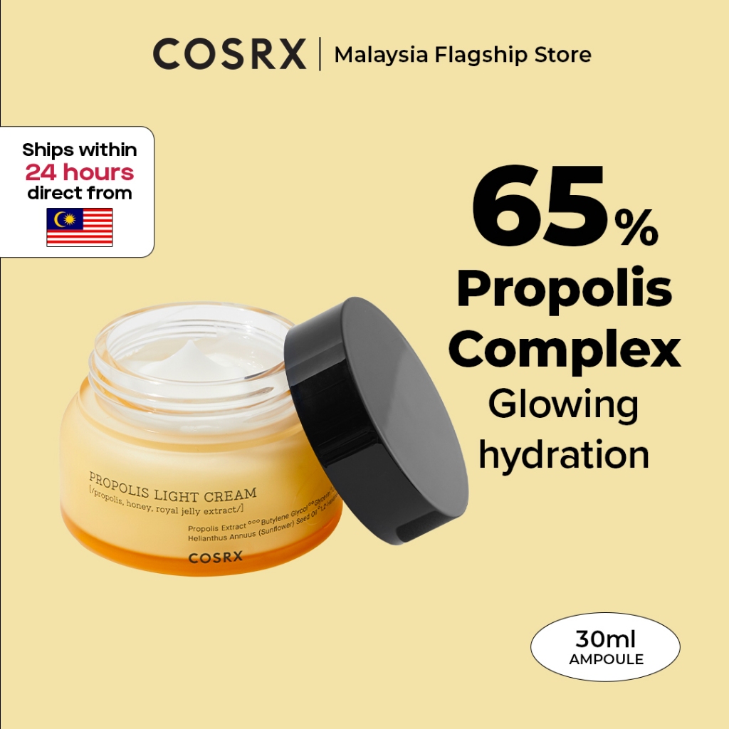 COSRX Full Fit Propolis Light Cream (65ml) | Shopee Malaysia