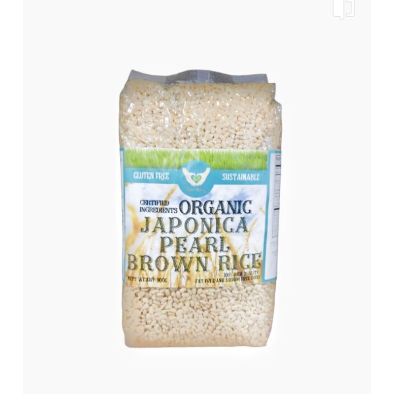 Clean Eating Organic Japonica Pearl Brown Rice 900g | Shopee Malaysia